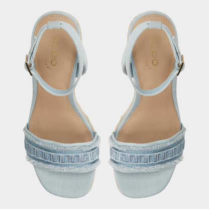 Aberitram Denim Women's Platform sandals - Wedge sandal | Aldo