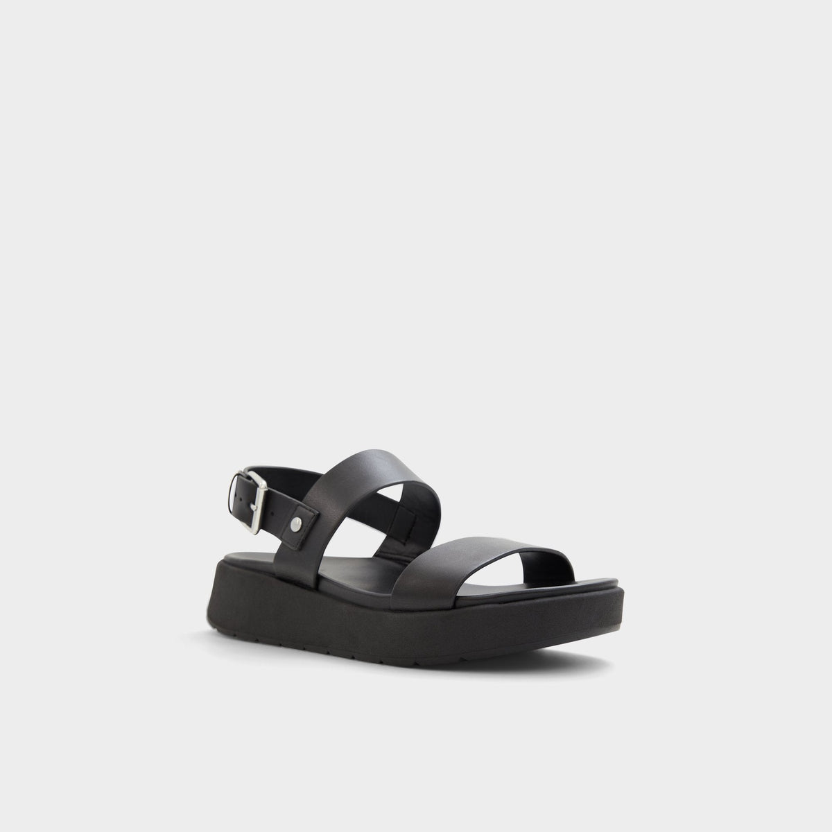 Silyia Black Women's Sandals - Flat sandal | Aldo