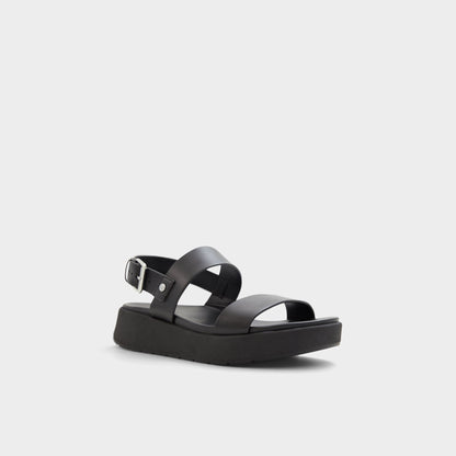 Silyia Black Women's Sandals - Flat sandal | Aldo