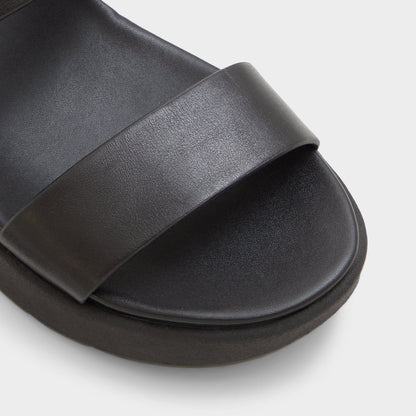 Silyia Black Women's Sandals - Flat sandal | Aldo