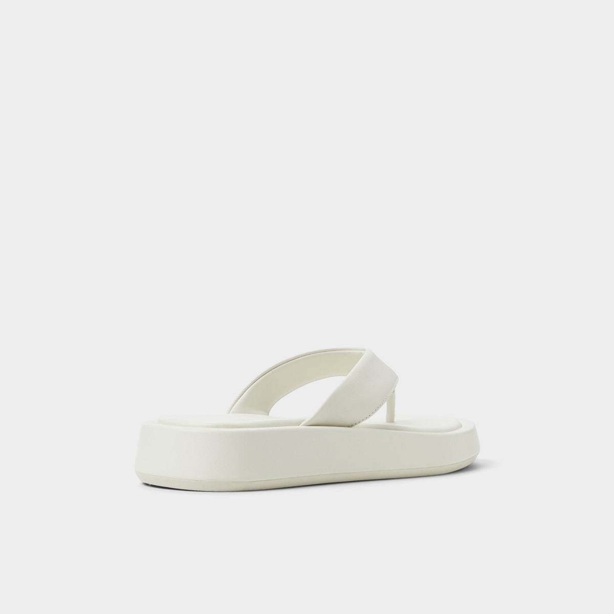 Grettle White/Bone Women's Flats - Flip flop, Flatform | Aldo