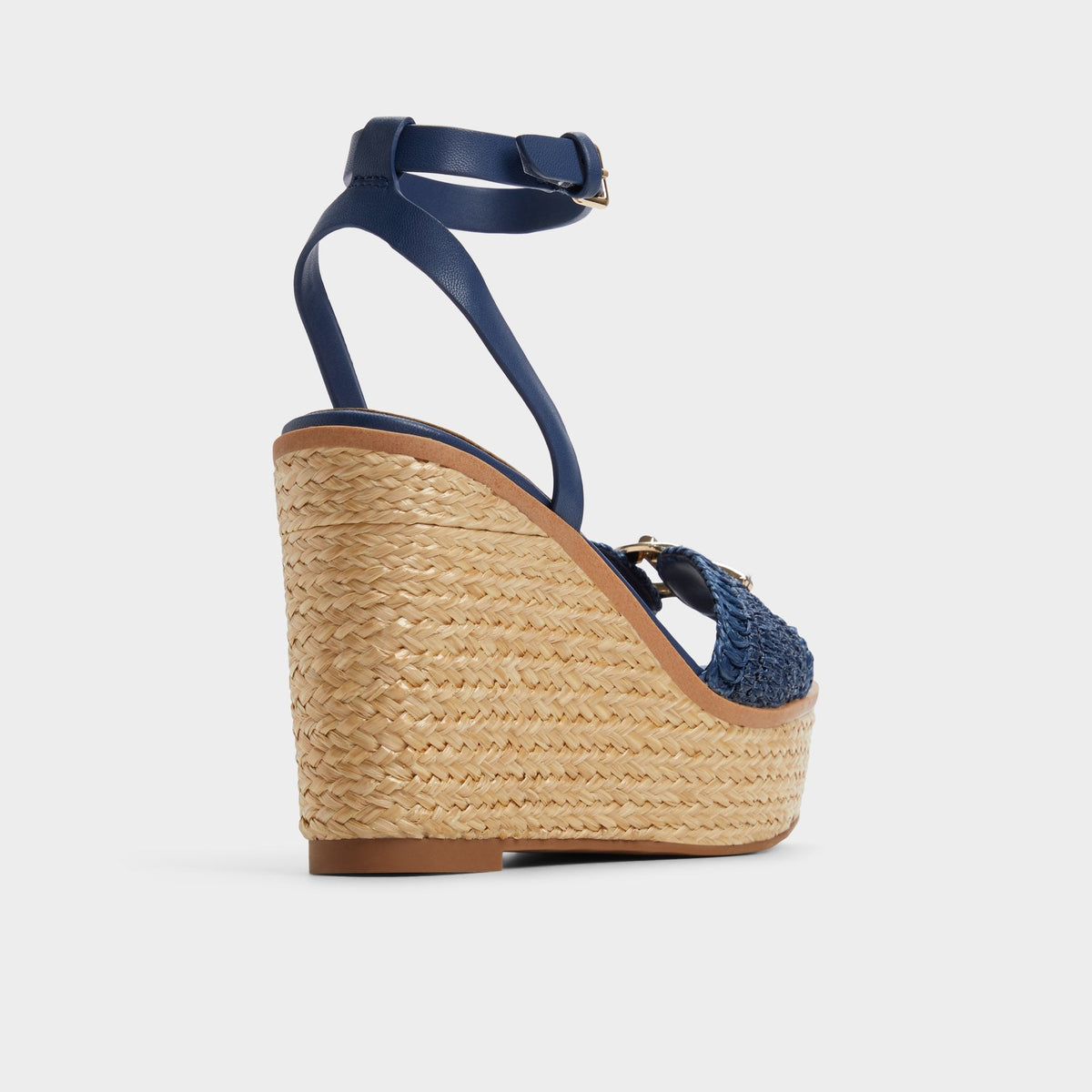 Ybylin Navy Women's Platform sandals - Wedge sandal | Aldo