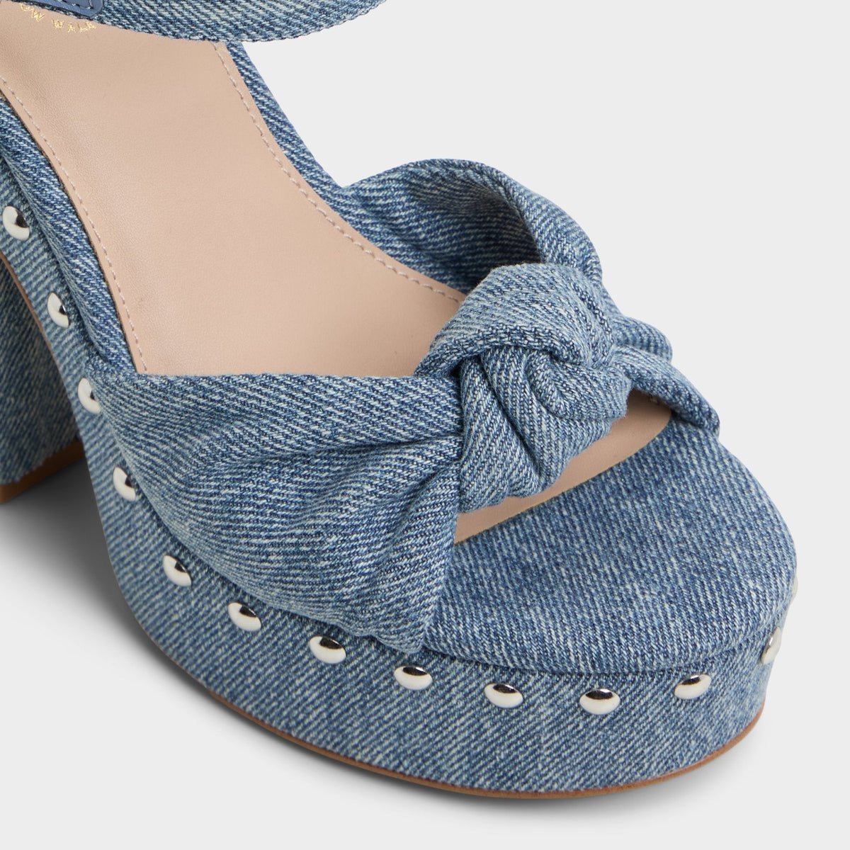 Ulialdan Blue Combo Women's Platform sandals - Strappy heeled sandal | Aldo