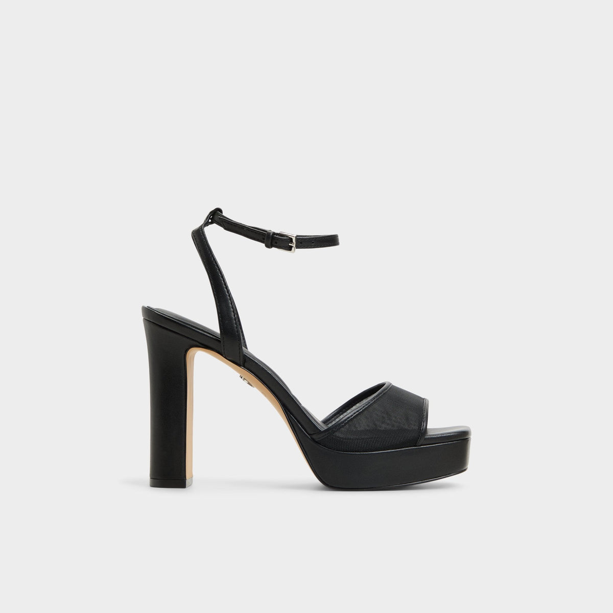 Chicglimmer Black Women's Platform sandals - Strappy heeled sandal, Block heel | Aldo