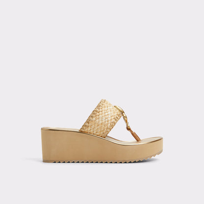 Penelopy Natural Women's Wedges - Wedge sandal, Wedge heel | Aldo
