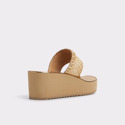 Penelopy Natural Women's Wedges - Wedge sandal, Wedge heel | Aldo