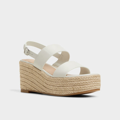 Keoni Open White Women's Platform sandals - Wedge sandal | Aldo