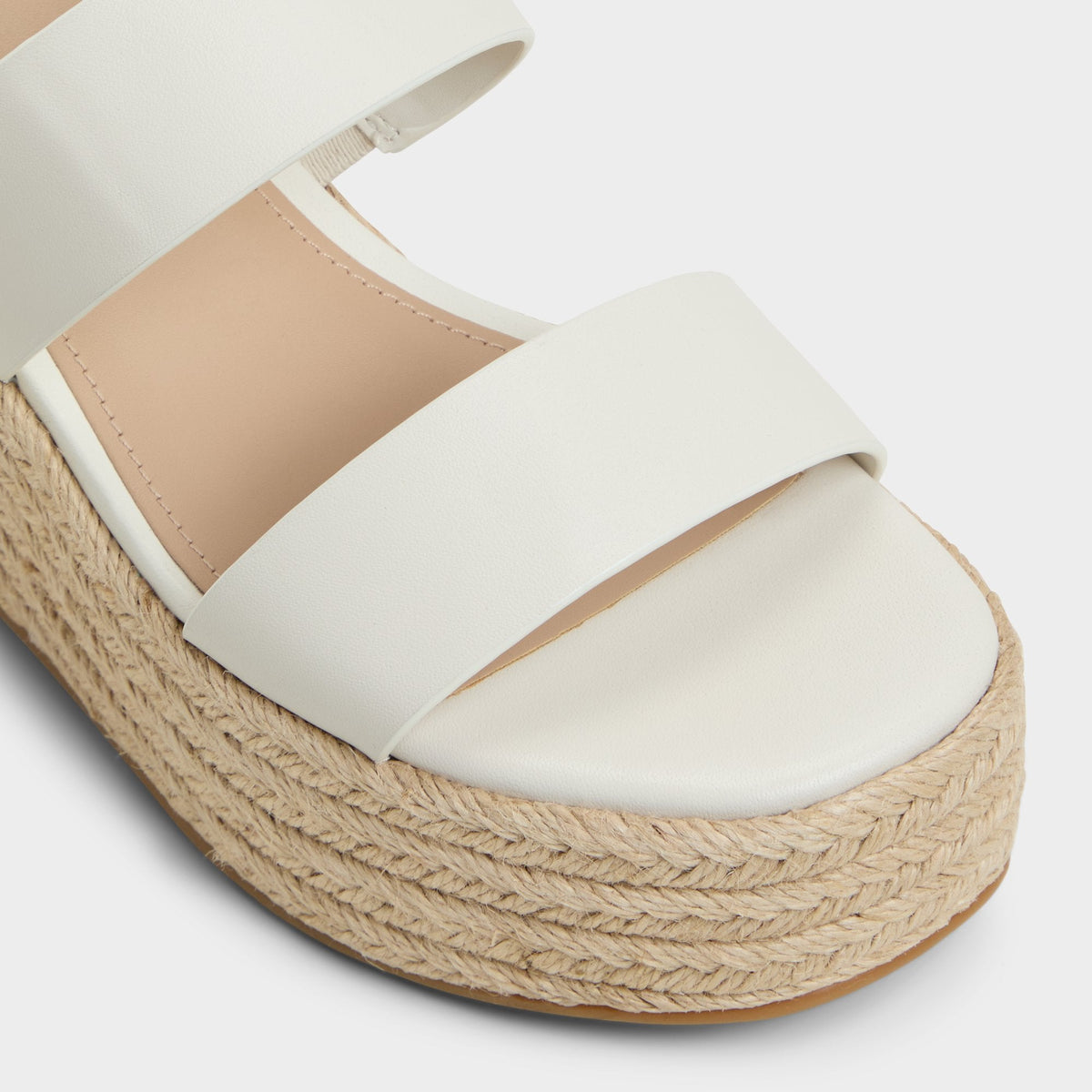 Keoni Open White Women's Platform sandals - Wedge sandal | Aldo