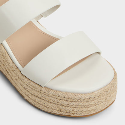 Keoni Open White Women's Platform sandals - Wedge sandal | Aldo
