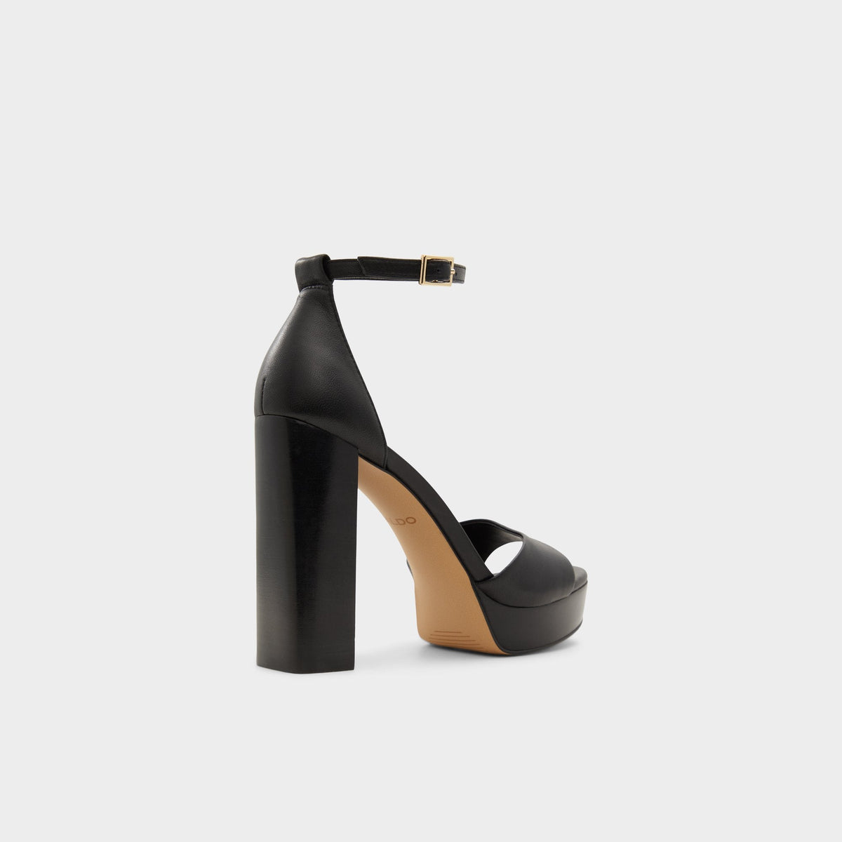Enaegyn2.0 Black Women's Platform sandals - Strappy heeled sandal, Platform | Aldo