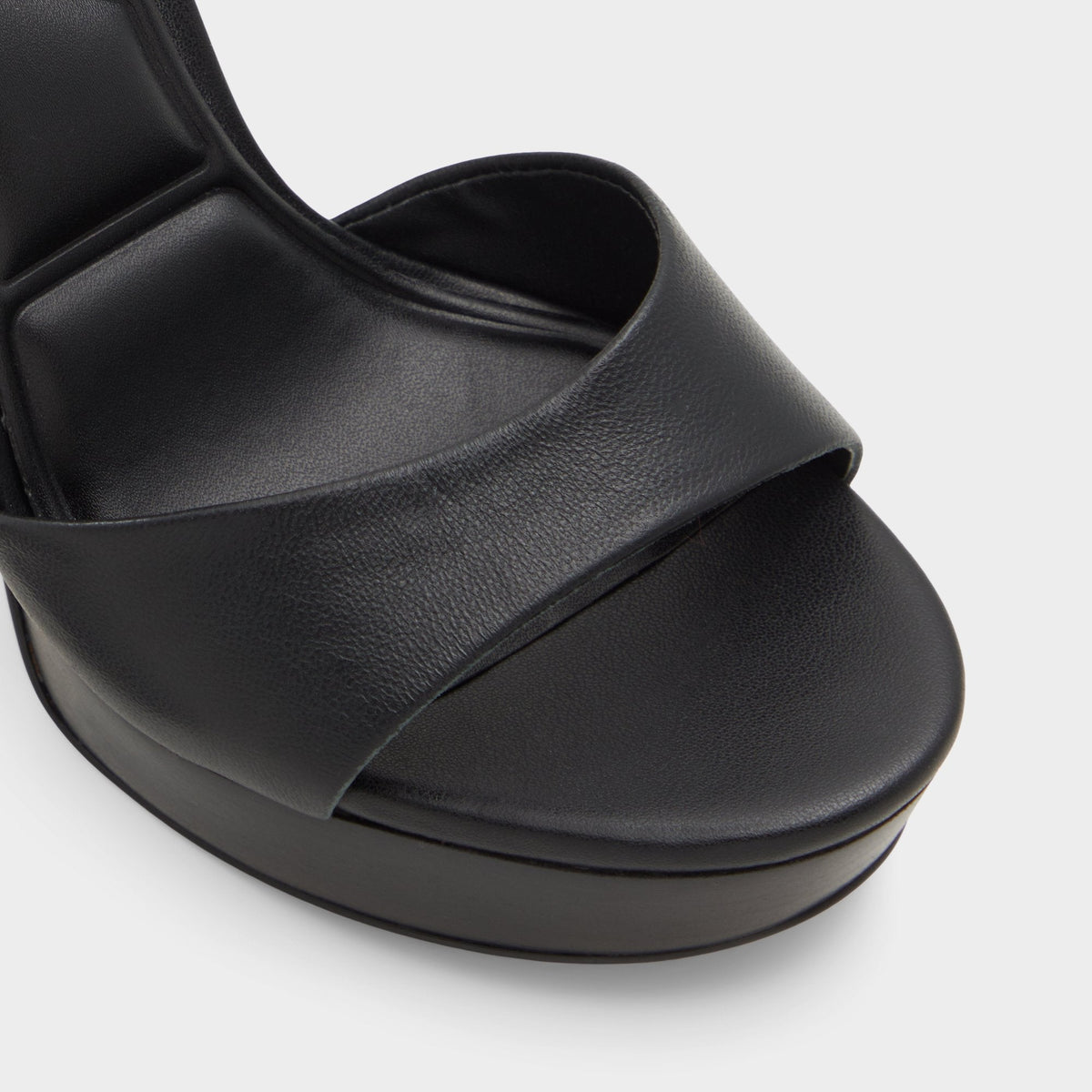Enaegyn2.0 Black Women's Platform sandals - Strappy heeled sandal, Platform | Aldo