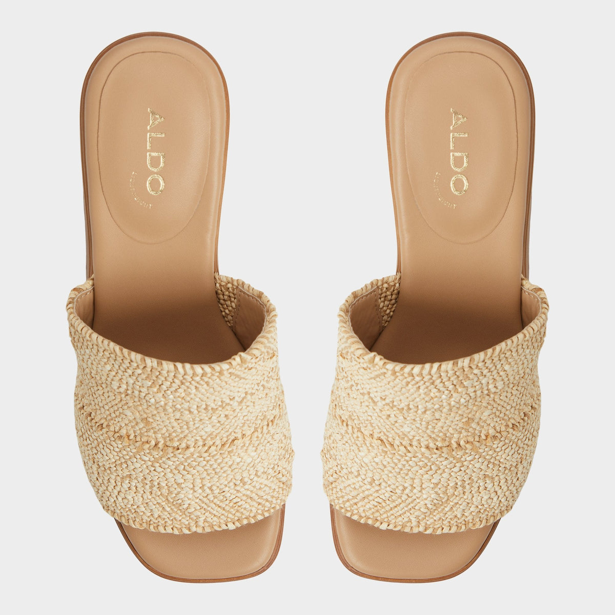Maysee Natural Women's Platform sandals - Heeled mule, Platform | Aldo