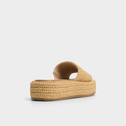 Bohemina Natural Women's Platform sandals - Flatform sandal | Aldo