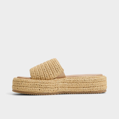 Bohemina Natural Women's Platform sandals - Flatform sandal | Aldo