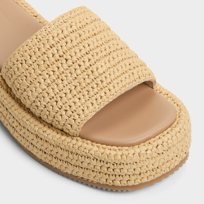 Bohemina Natural Women's Platform sandals - Flatform sandal | Aldo