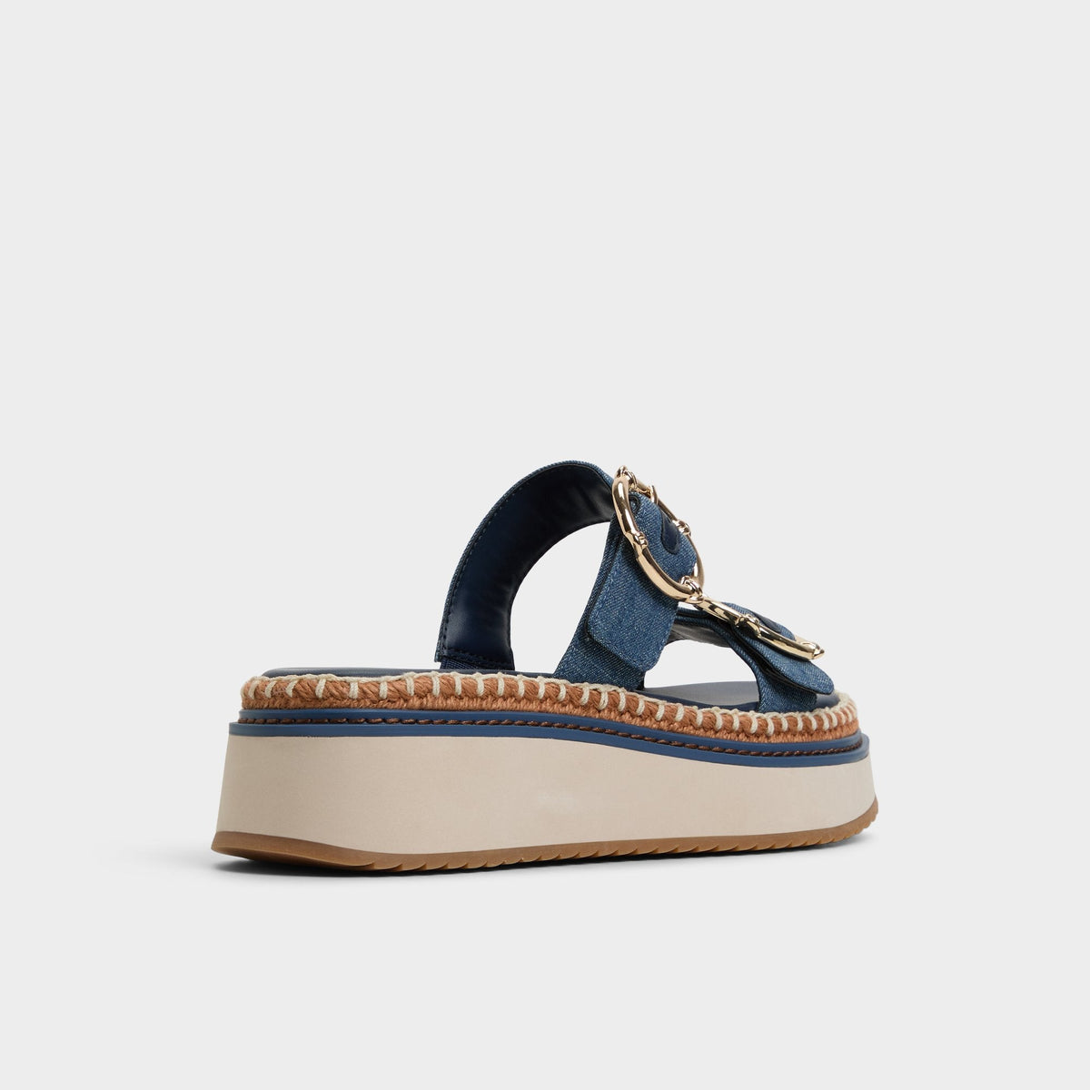 Kaeithien Dark Blue Women's Platform sandals - Slide sandal | Aldo