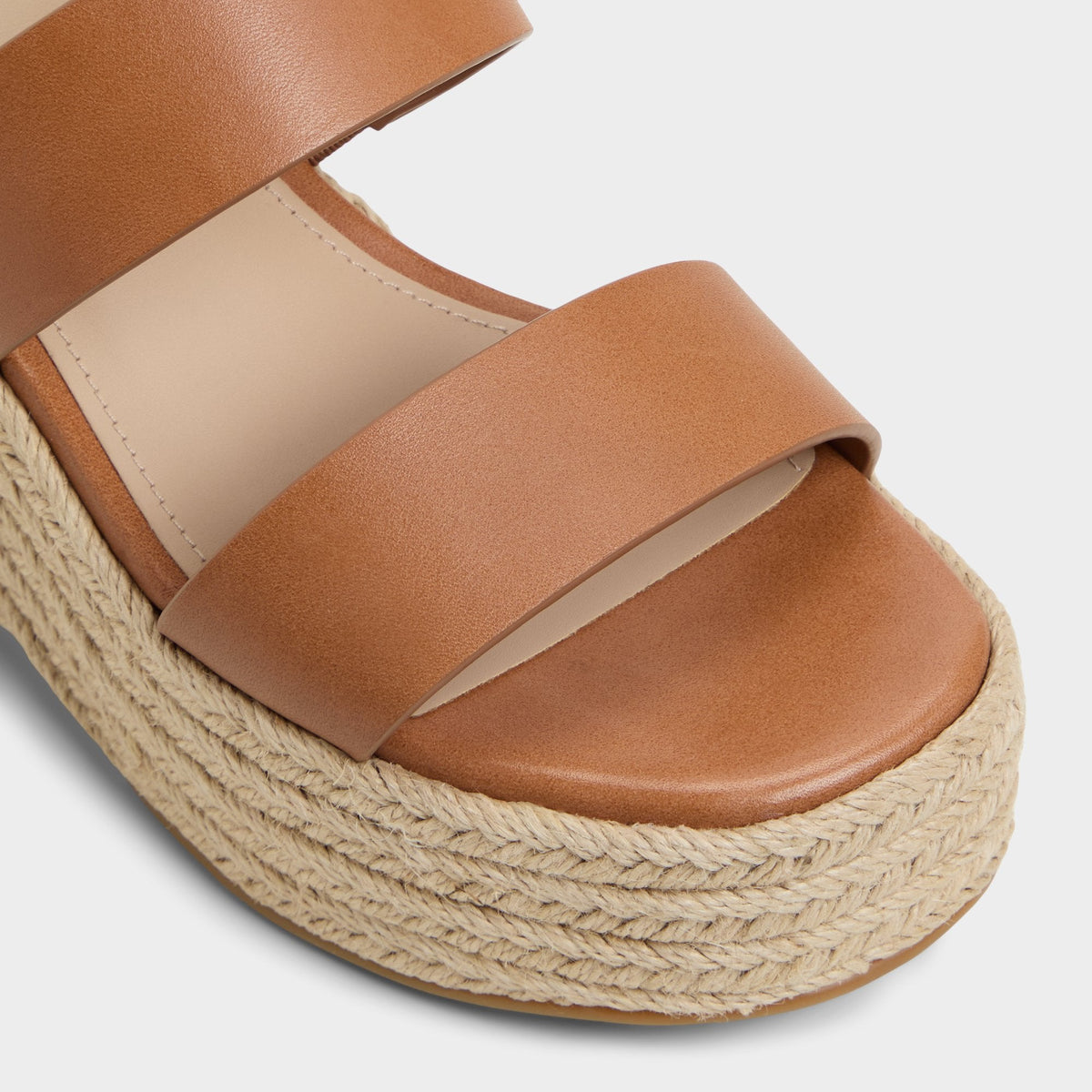 Keoni Medium Brown Women's Platform sandals - Wedge sandal | Aldo