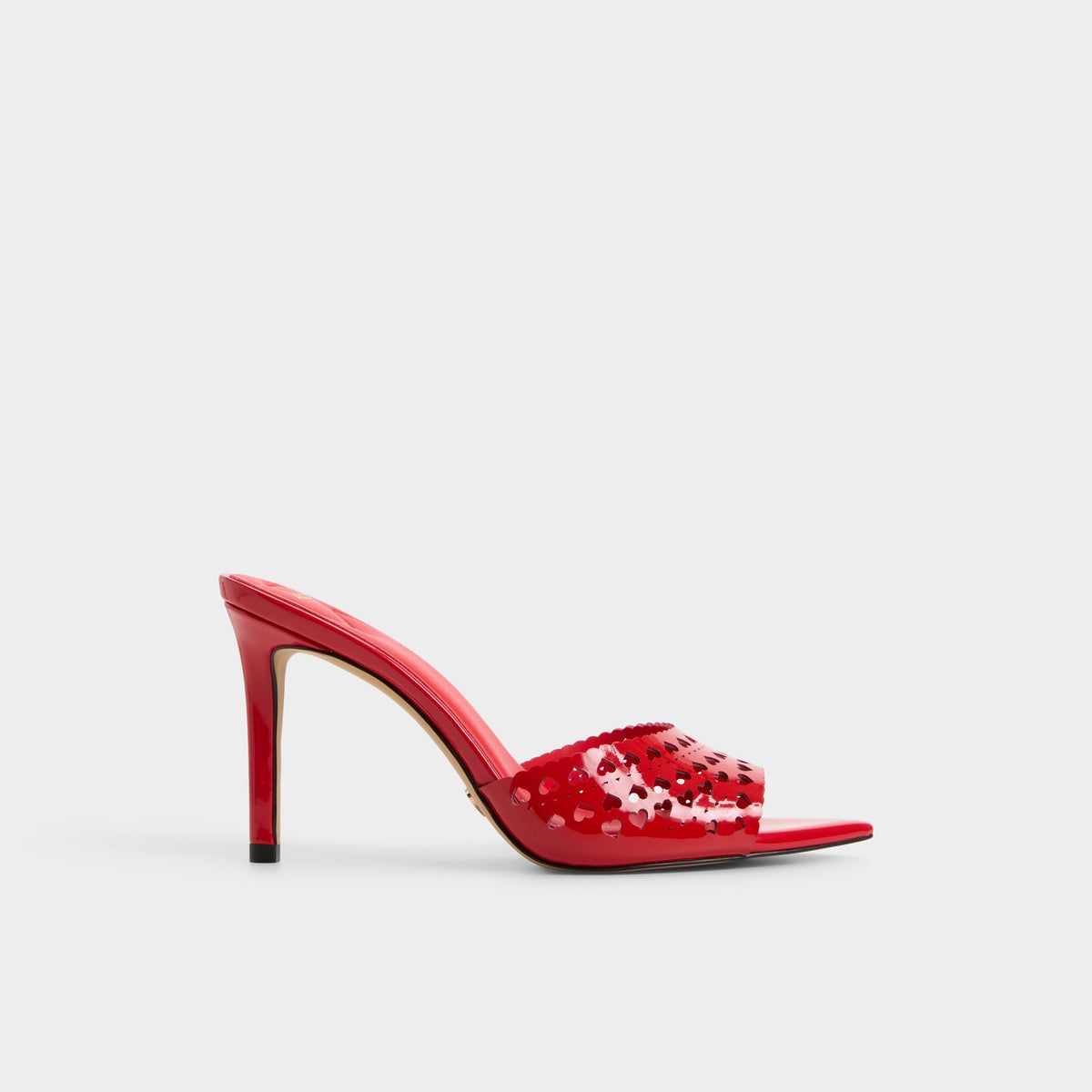 Lovemule in Medium Red - Heeled mule, Stiletto heel | Aldo