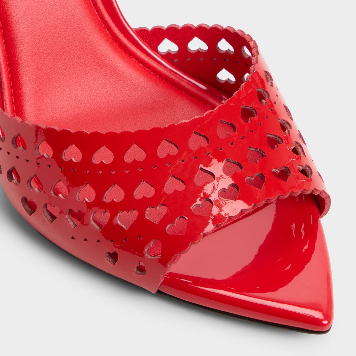Lovemule in Medium Red - Heeled mule, Stiletto heel | Aldo