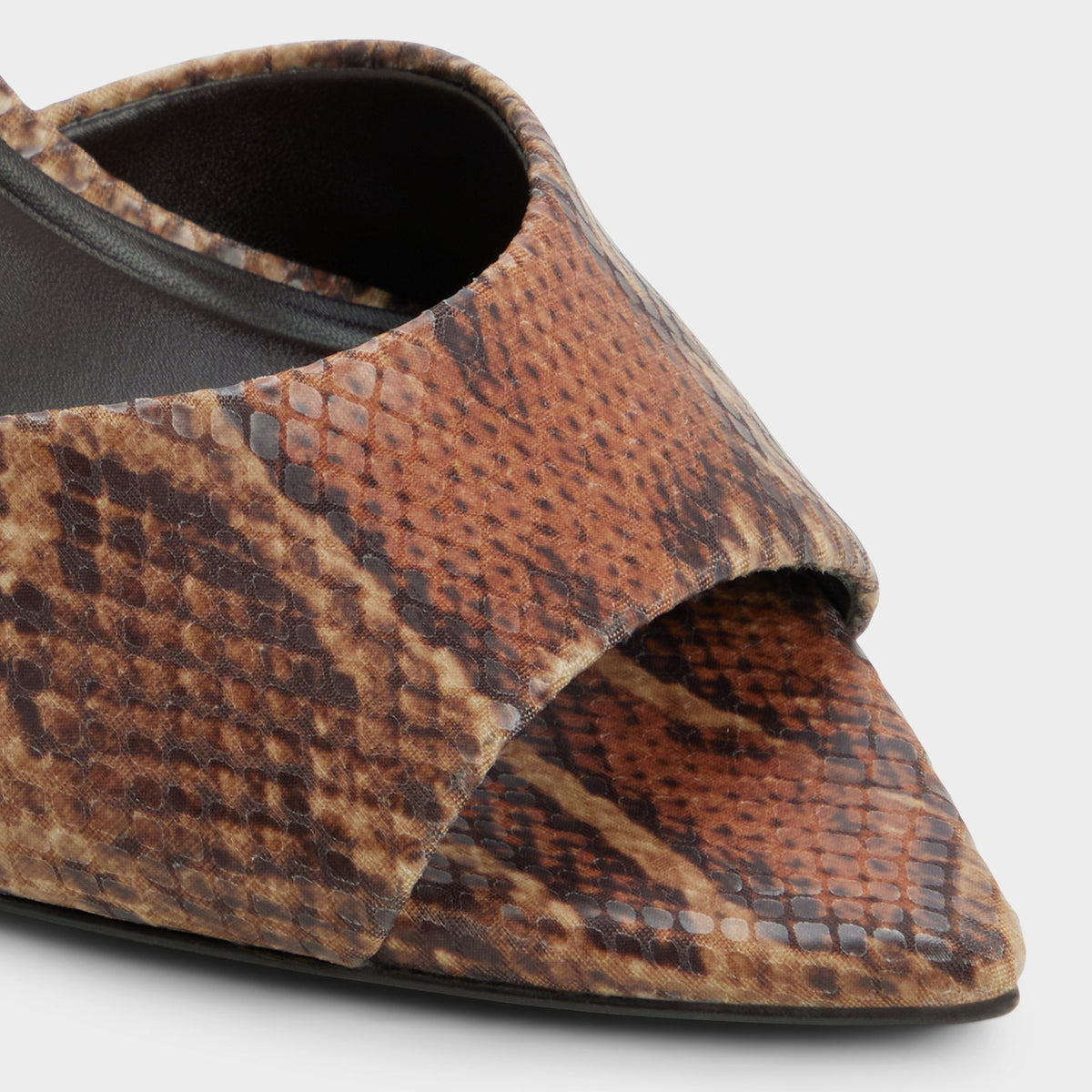 Anniebrilden in Brown Multi 14190598 - Heeled mule, Stiletto heel | Aldo