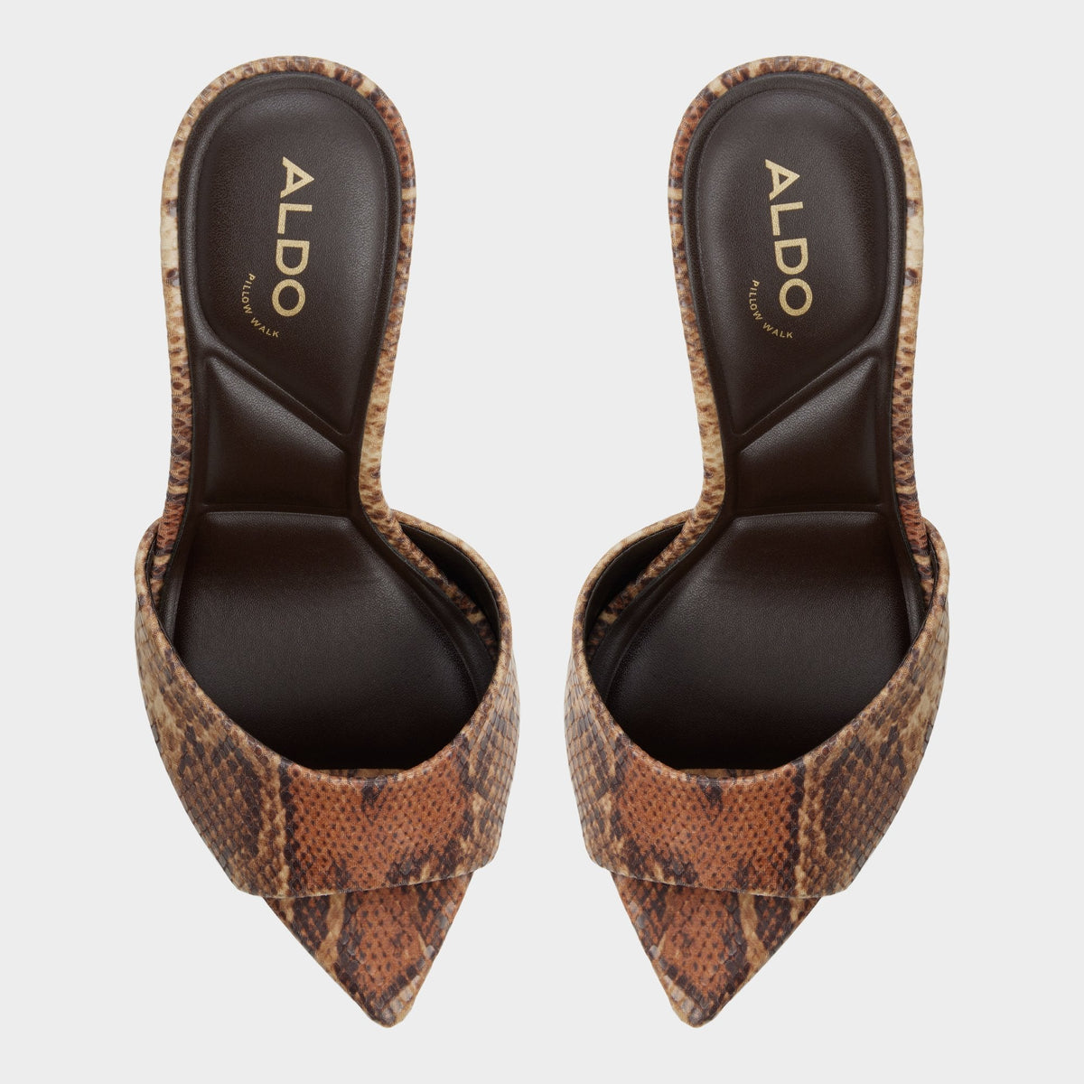 Anniebrilden in Brown Multi 14190598 - Heeled mule, Stiletto heel | Aldo