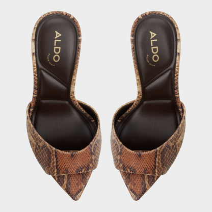 Anniebrilden in Brown Multi 14190598 - Heeled mule, Stiletto heel | Aldo
