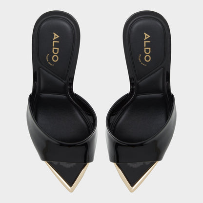 Anniebrilden Black Women's Heeled mules - Heeled mule, Stiletto heel | Aldo