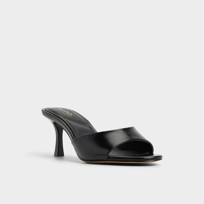 Annaberaen in Black - Heeled mule, Stiletto heel | Aldo