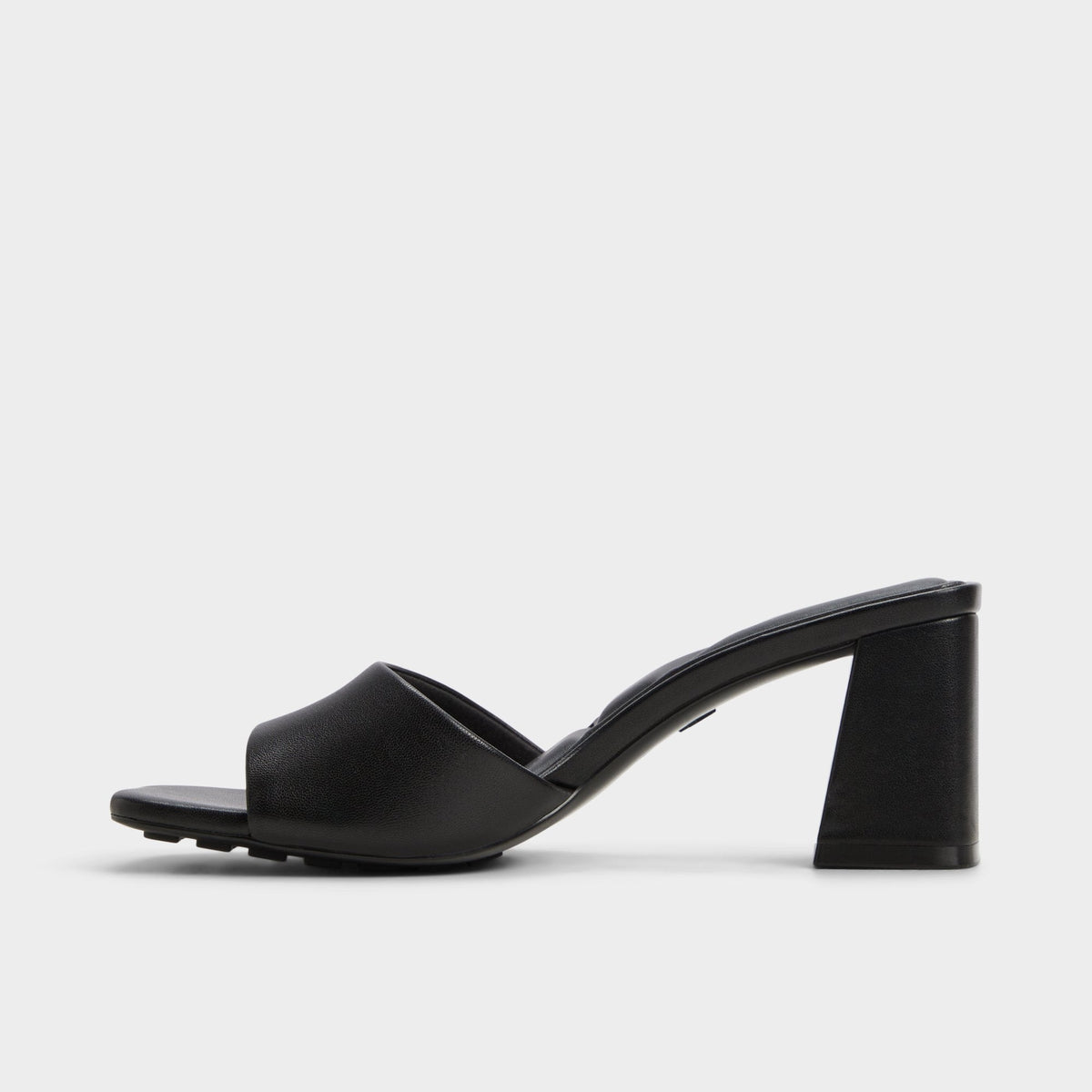 Tisha Black Women's Heeled mules - Heeled mule, Block heel | Aldo