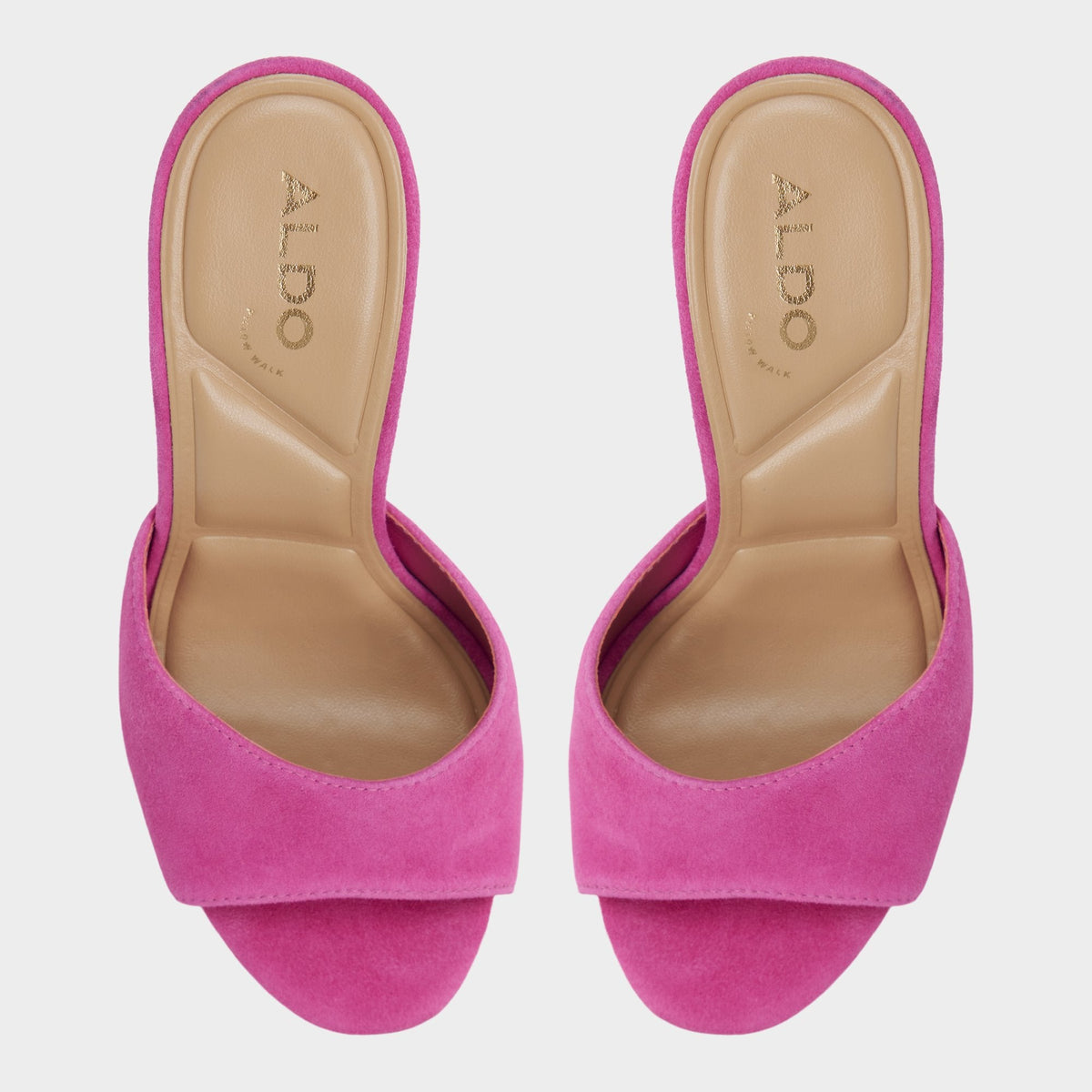 Rivieraa in Dark Pink - Heeled mule, Platform | Aldo