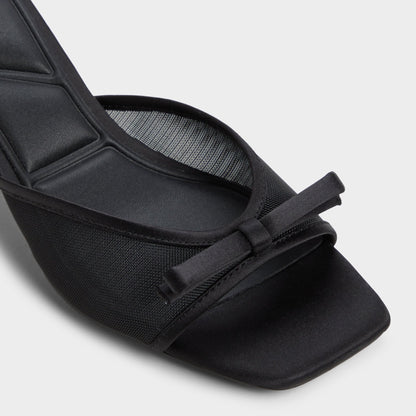Begoniaa Black Women's Heeled mules - Heeled mule, Kitten heel | Aldo