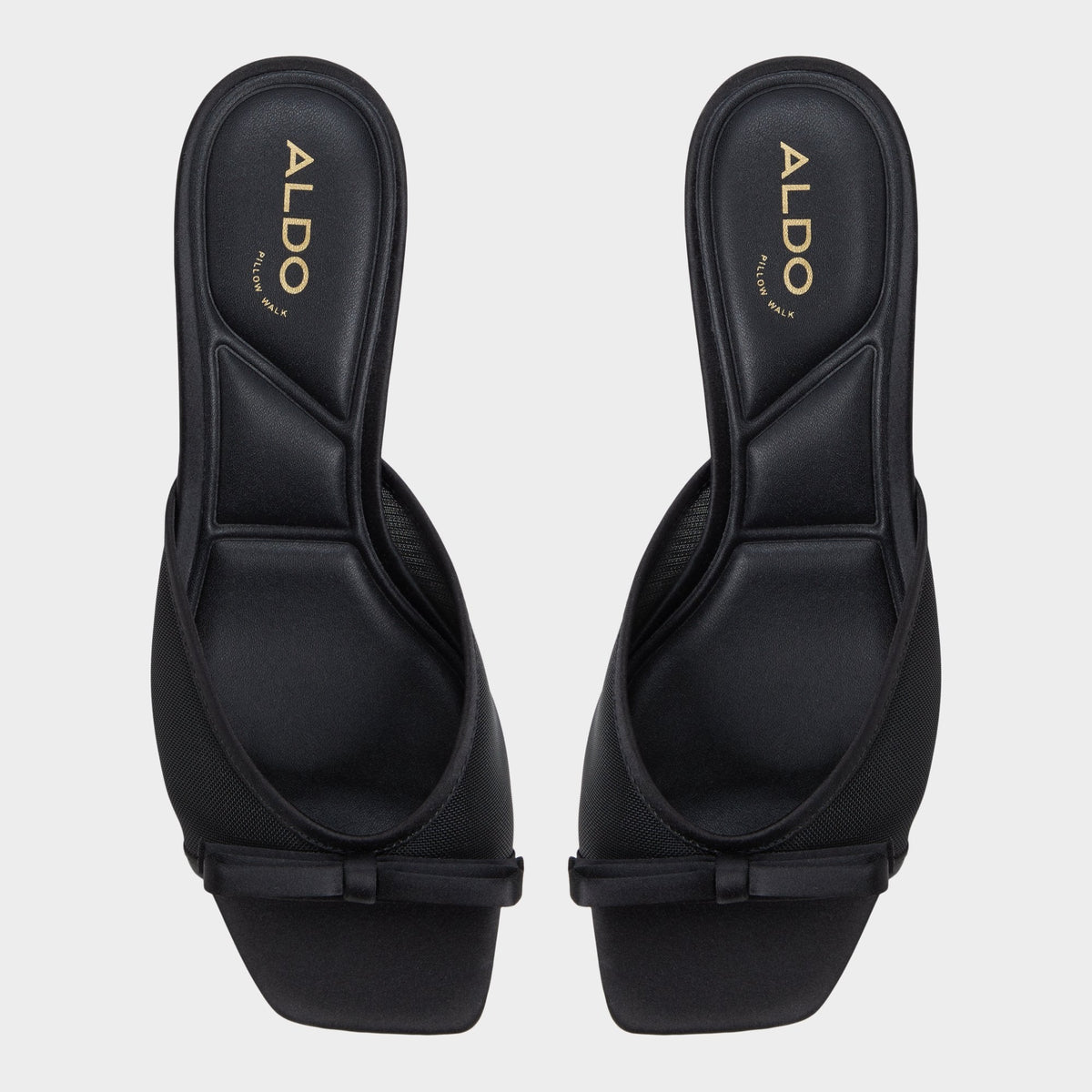 Begoniaa Black Women's Heeled mules - Heeled mule, Kitten heel | Aldo