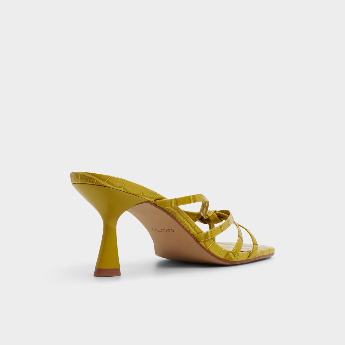 Lumera in Other Yellow - Heeled mule, Stiletto heel | Aldo