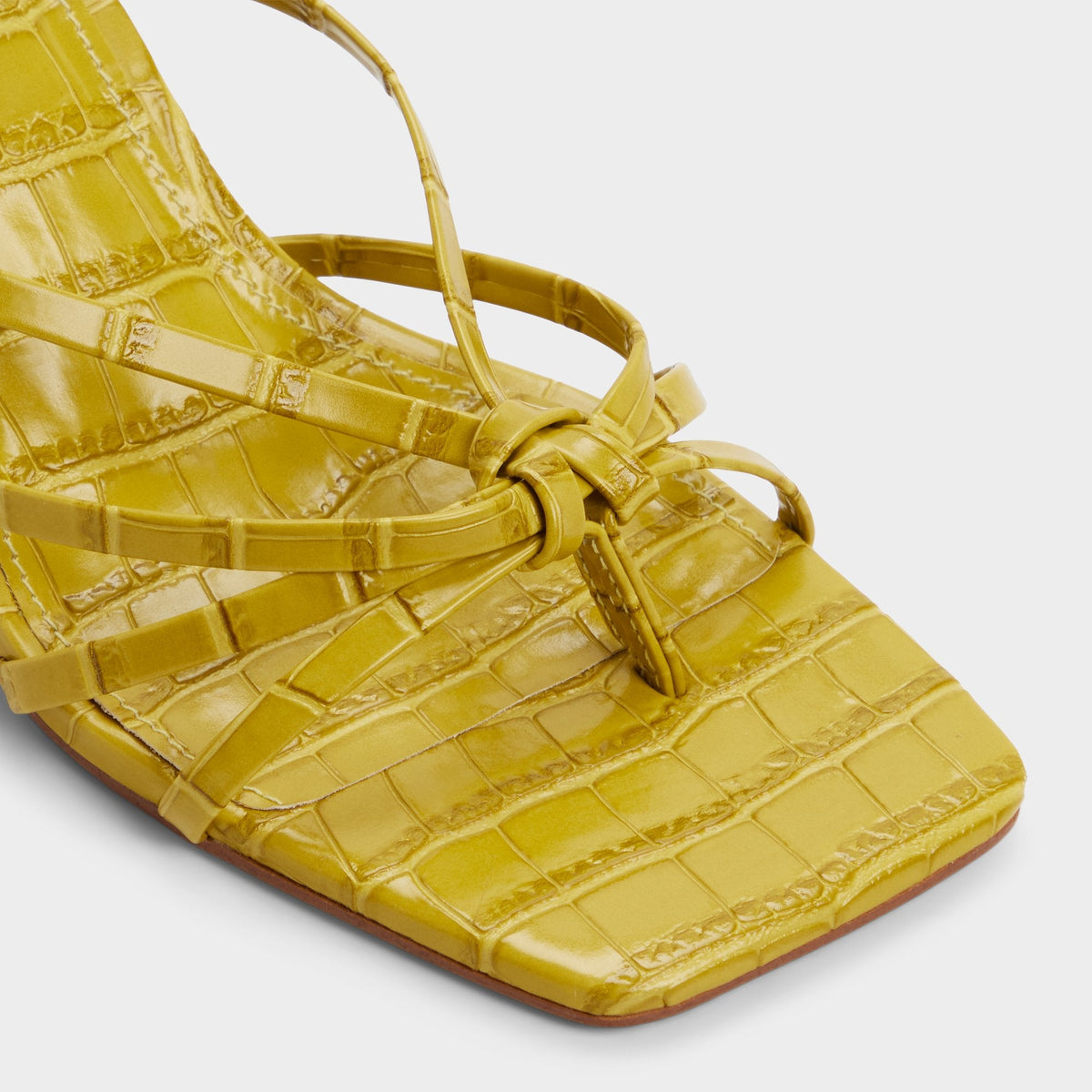 Lumera in Other Yellow - Heeled mule, Stiletto heel | Aldo