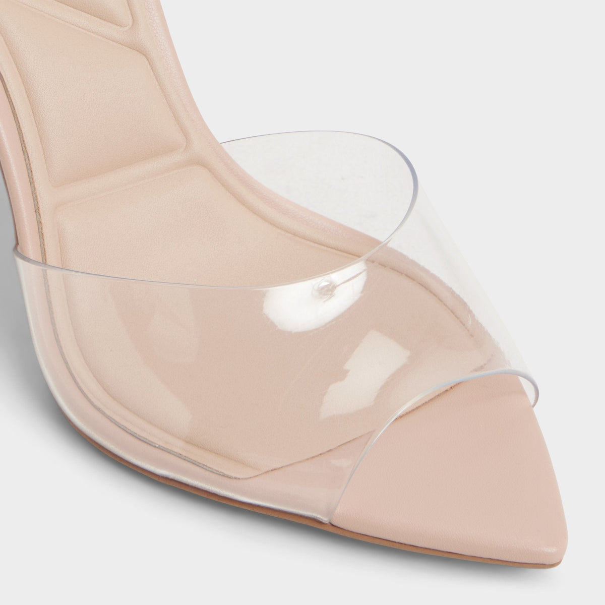 Anitabrilden Beige Women's Mule slides - Heeled mule, Stiletto heel | Aldo