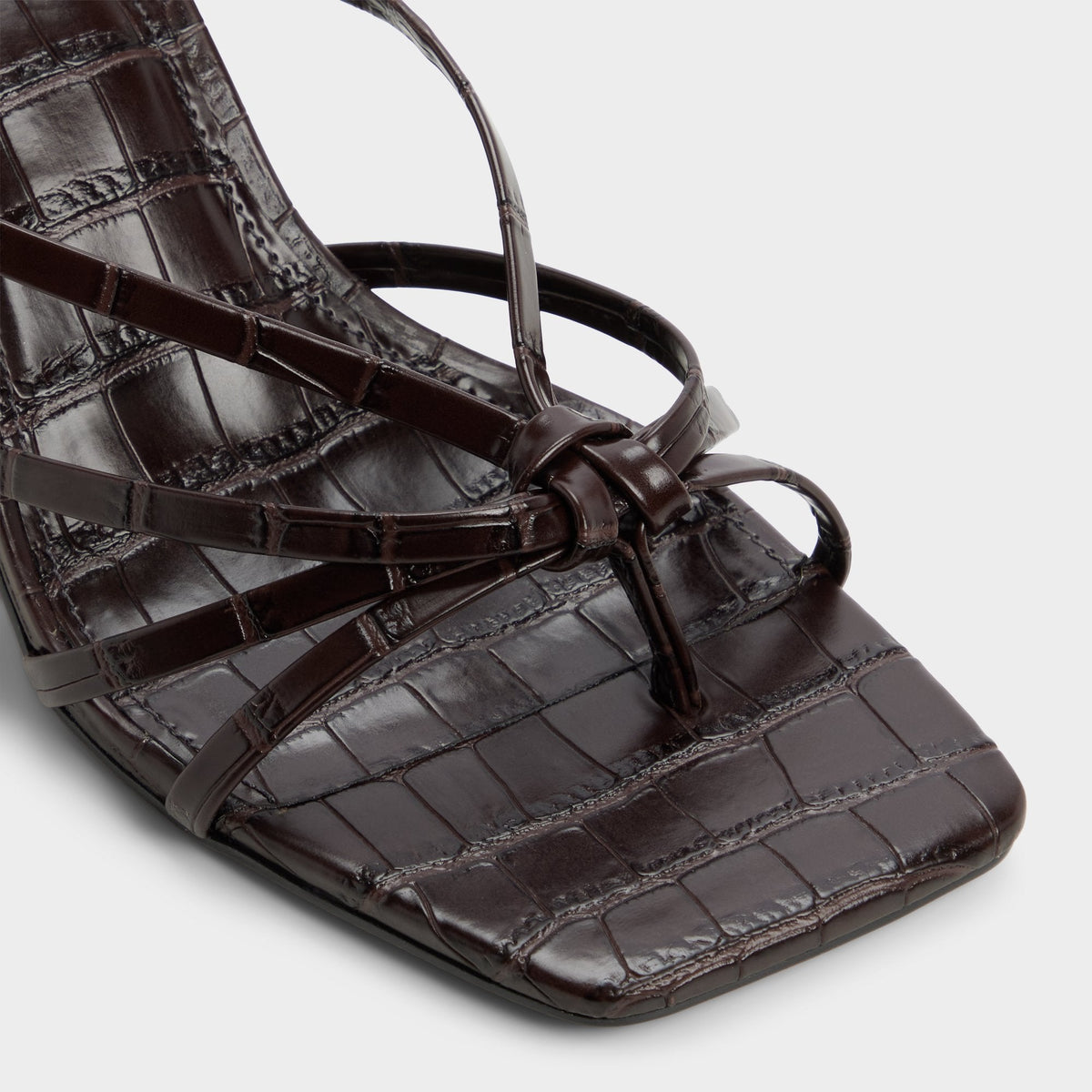 Lumera in Dark Brown - Heeled mule, Stiletto heel | Aldo