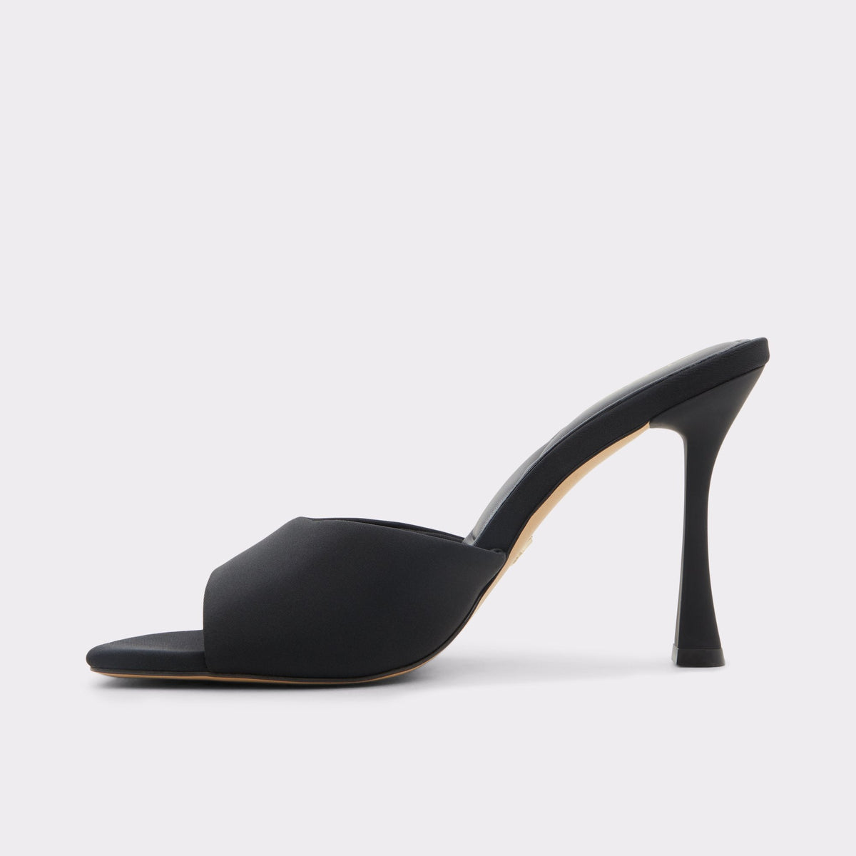 Evadalia Black Women's Heeled mules - Heeled mule, Stiletto heel | Aldo