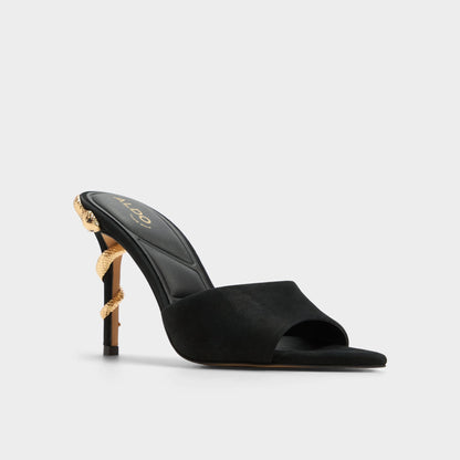 Seashella Other Black Women's Heeled mules - Heeled mule | Aldo