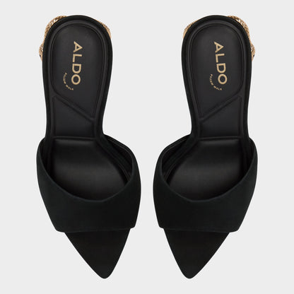 Seashella Other Black Women's Heeled mules - Heeled mule | Aldo