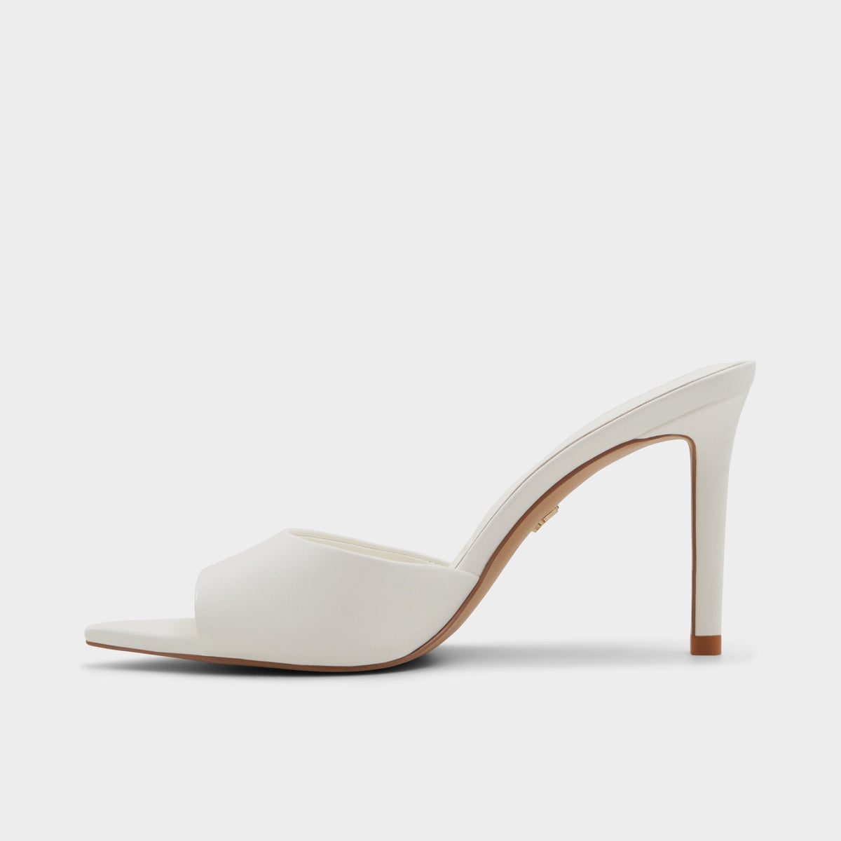 Anniebrilden White Women's Heeled mules - Heeled mule, Stiletto heel | Aldo