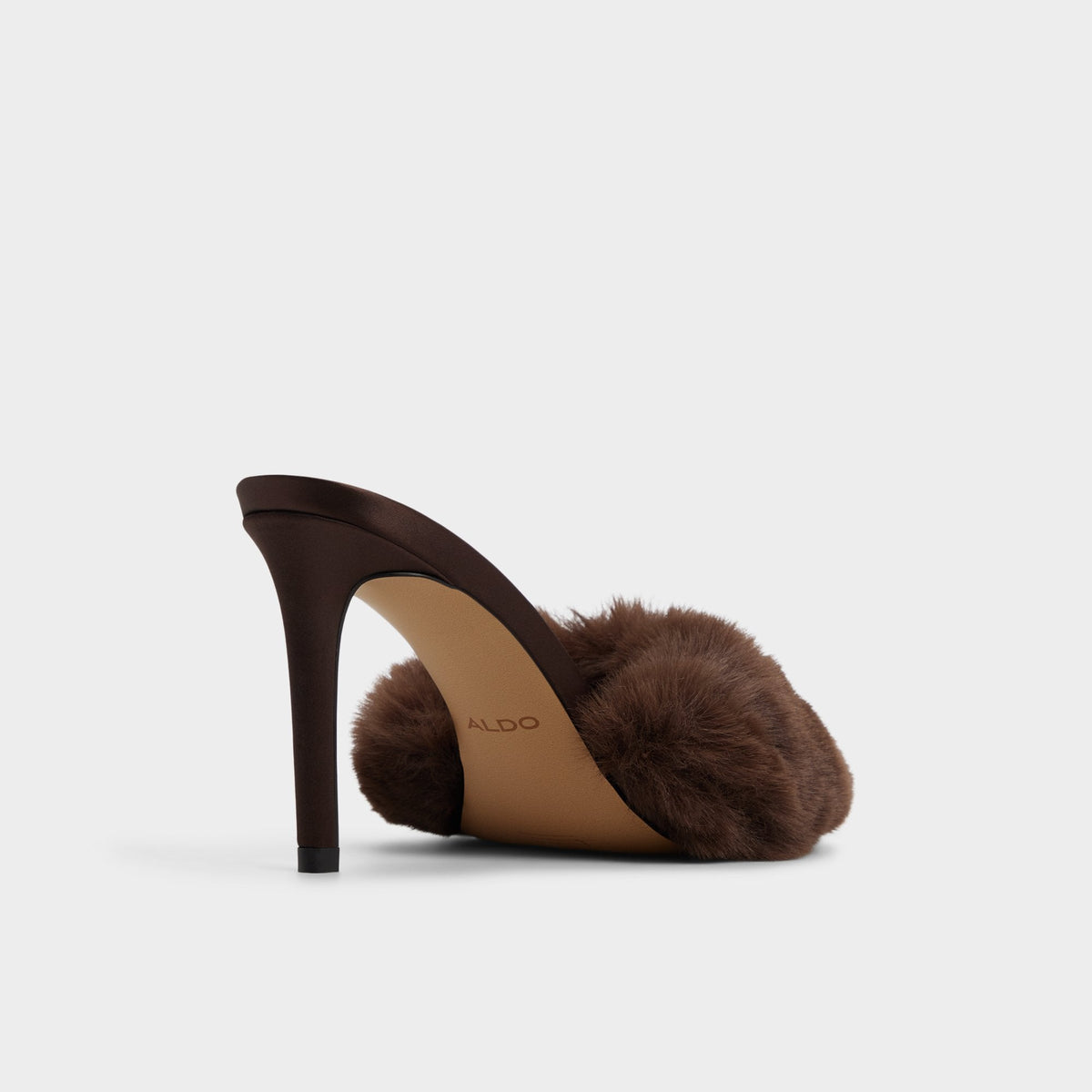Anniebrilden in Dark Brown 14163209 - Heeled mule, Stiletto heel | Aldo