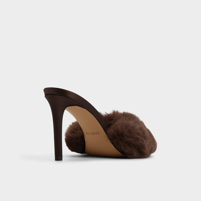 Anniebrilden in Dark Brown 14163209 - Heeled mule, Stiletto heel | Aldo