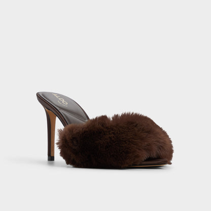 Anniebrilden in Dark Brown 14163209 - Heeled mule, Stiletto heel | Aldo