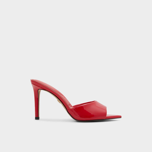 Anniebrilden Red Women's Heeled mules - Heeled mule, Stiletto heel | Aldo