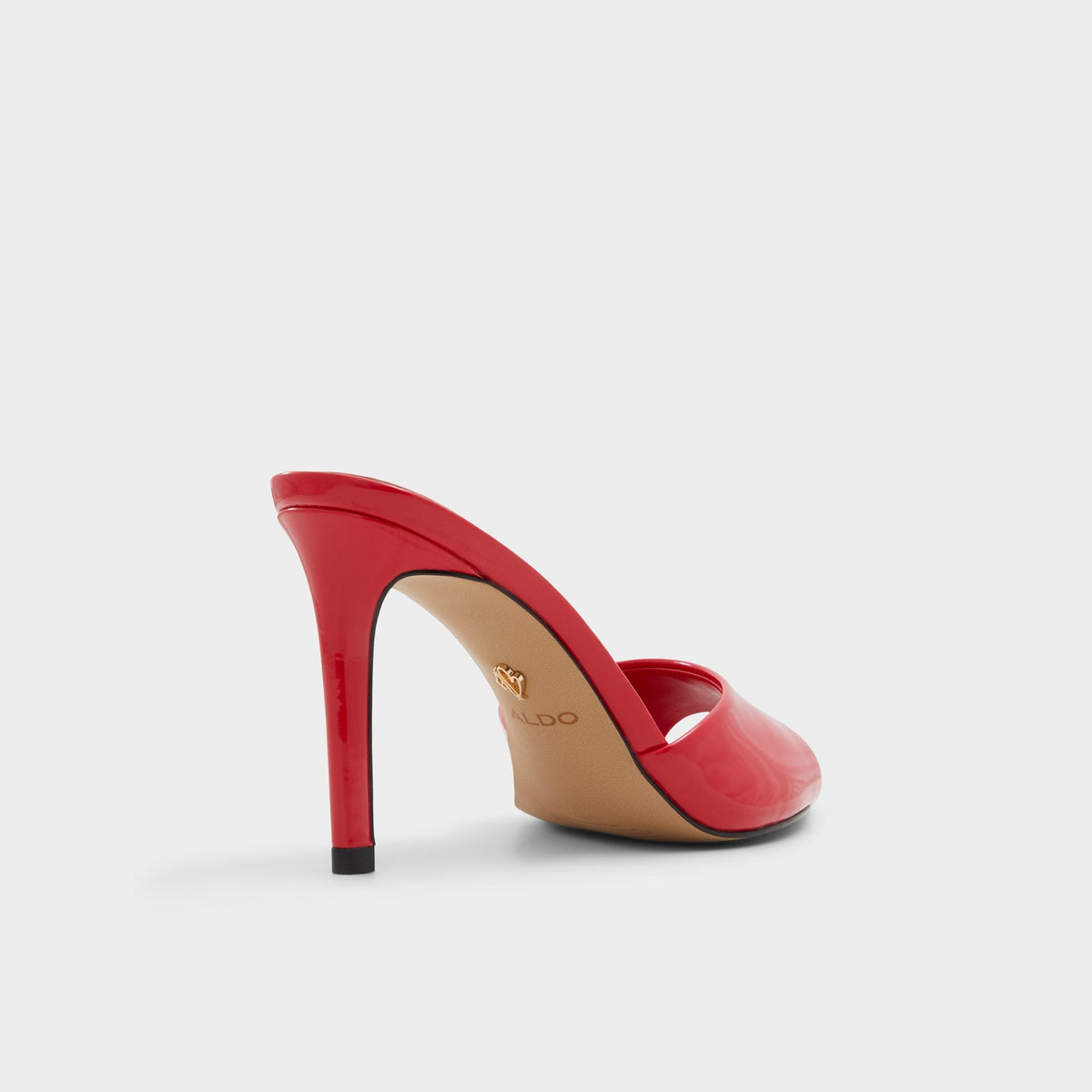 Anniebrilden Red Women's Heeled mules - Heeled mule, Stiletto heel | Aldo