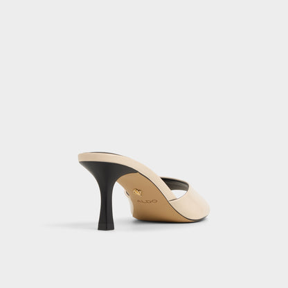 Annaberaen in Light Beige - Heeled mule, Stiletto heel | Aldo