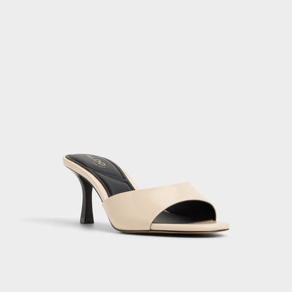 Annaberaen in Light Beige - Heeled mule, Stiletto heel | Aldo