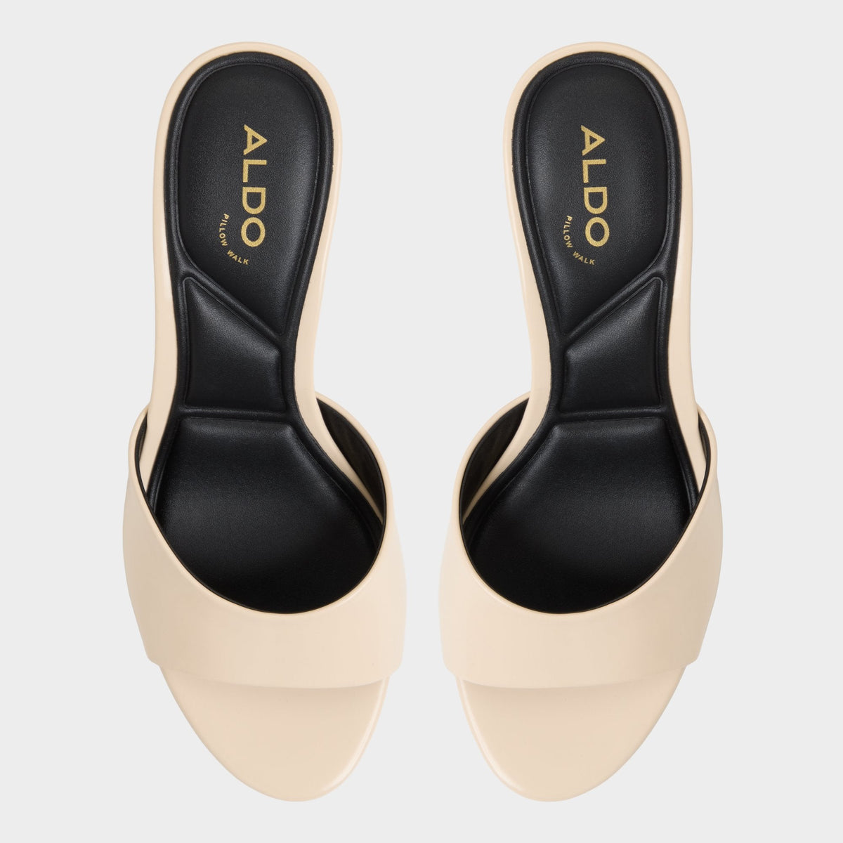 Annaberaen in Light Beige - Heeled mule, Stiletto heel | Aldo