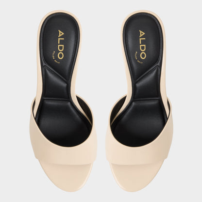 Annaberaen in Light Beige - Heeled mule, Stiletto heel | Aldo