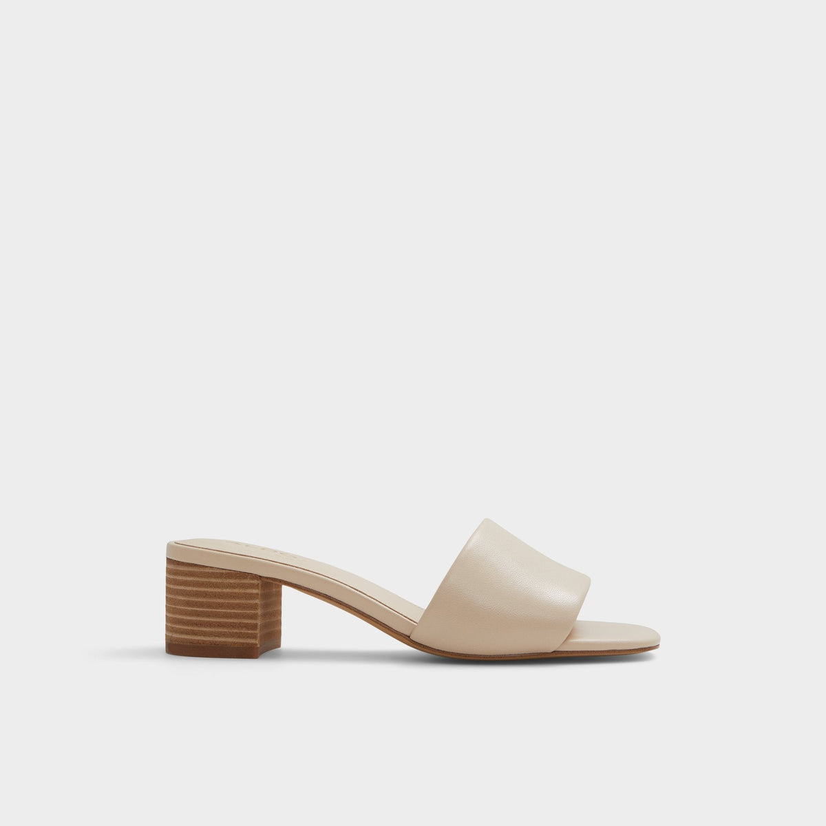Claudina Other Beige Women's Block heels - Heeled mule, Block heel | Aldo